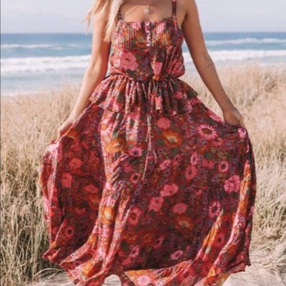 Spell Dresses & Skirts - Spell & Gypsy Collective Maxi Floral Tiered Skirt
